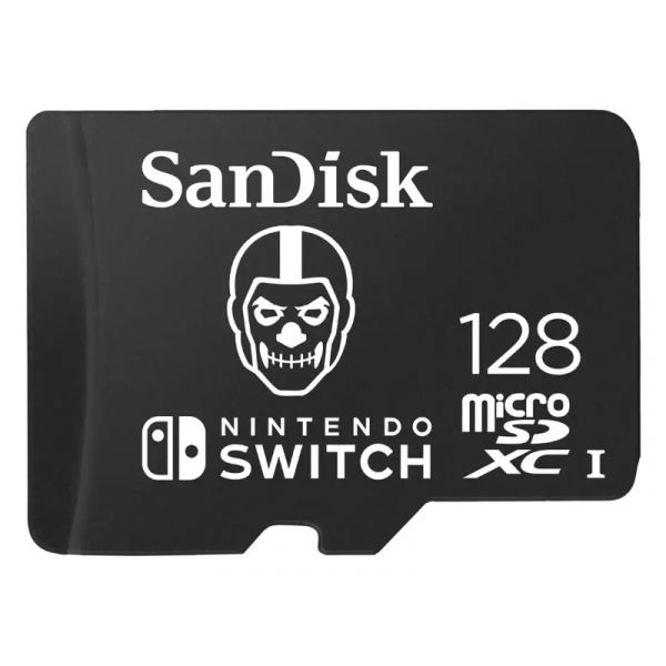 Sandisk MicroSDXC Nintendo Switch 128GB, 100/90MB/s Fortnite Edition memóriakártya (215474)
